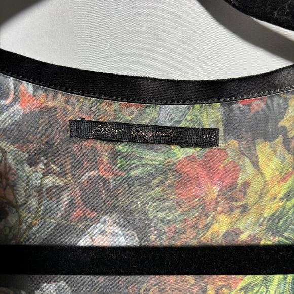 Tropical Fish Turtle Sea Plants Tank Top Blouse Kitsch Twee‎ Quirky Y2K V Neck S - Picture 3 of 9